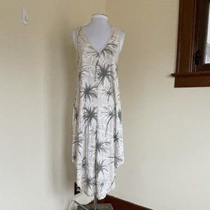 Z SUPPLY Reverie Coconut Palm Midi Dress Size Small